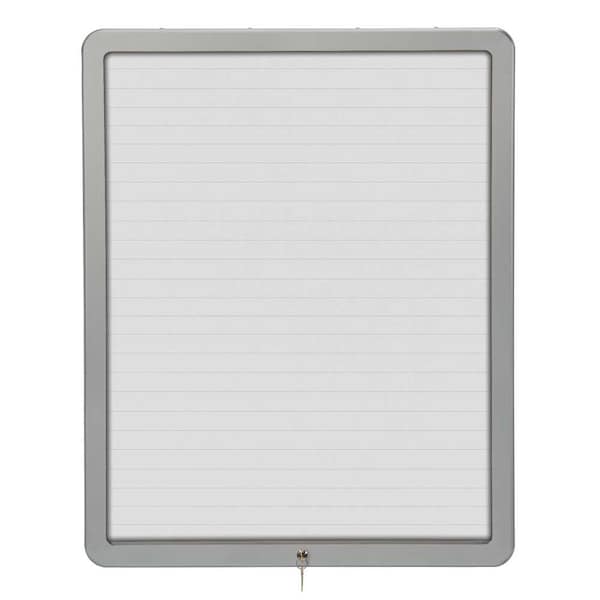 Sliding Door Wood Corkboard, 48"x36", Cher